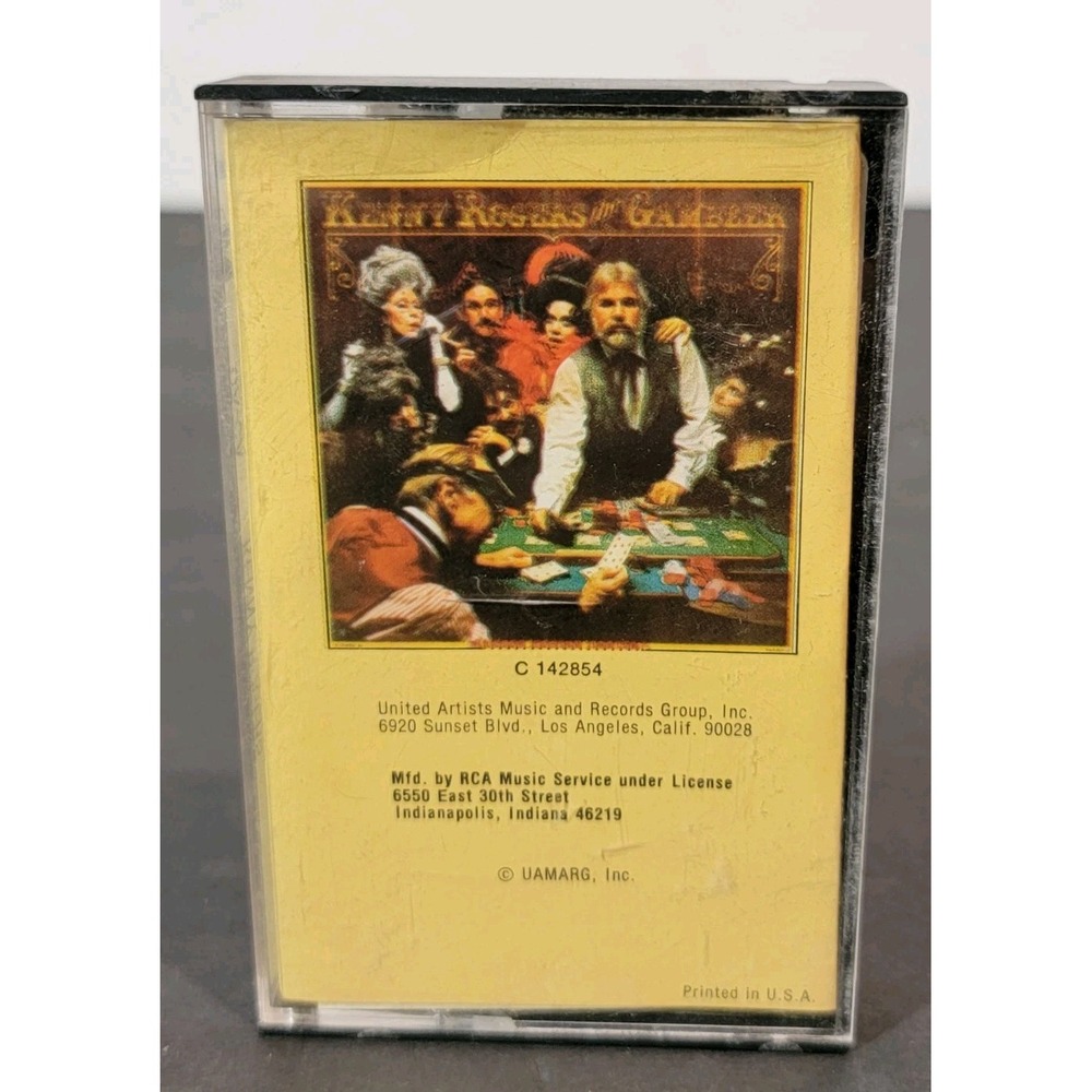 Kenny Rogers "The Gambler" Cassette Tape 1978  Country Music Tested‎